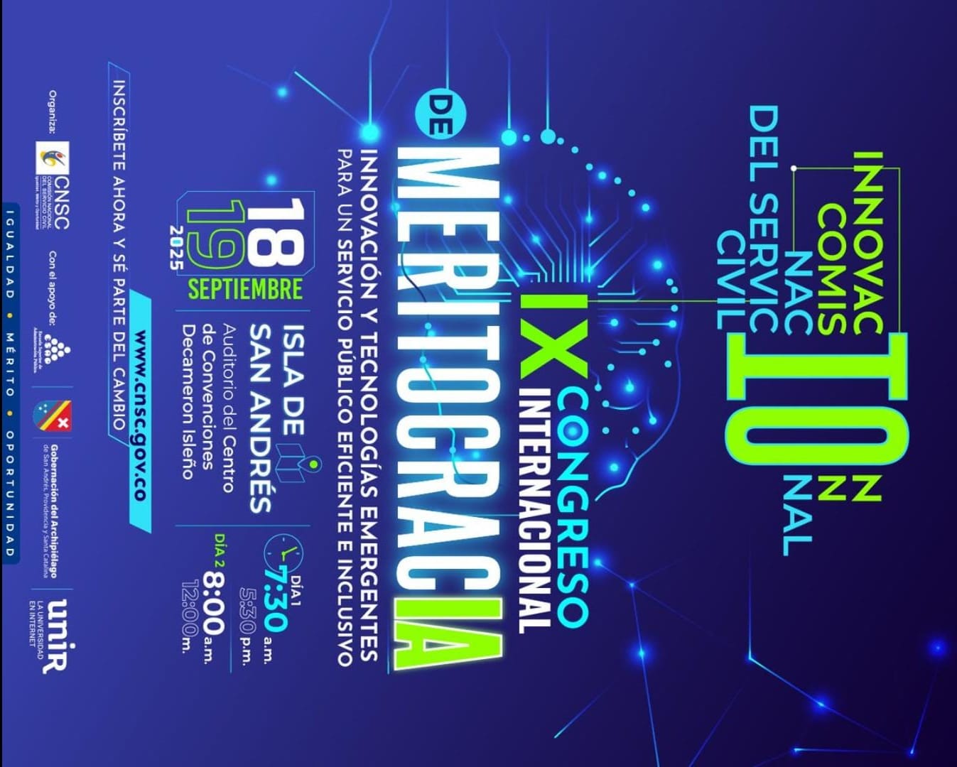 Logo IX Congreso Internacional de Meritocracia